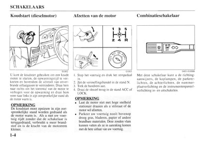 1997-1998 Kia Sportage Gebruikershandleiding | Nederlands