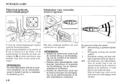 1997-1998 Kia Sportage Gebruikershandleiding | Nederlands