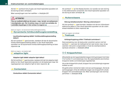 2008-2011 Audi A6 Gebruikershandleiding | Nederlands