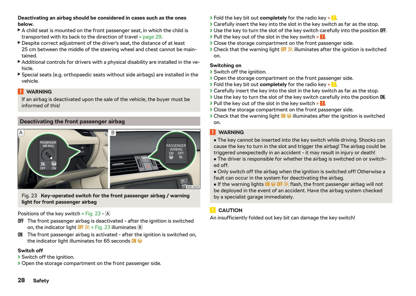 2017-2019 Skoda Octavia Bedienungsanleitung | Englisch