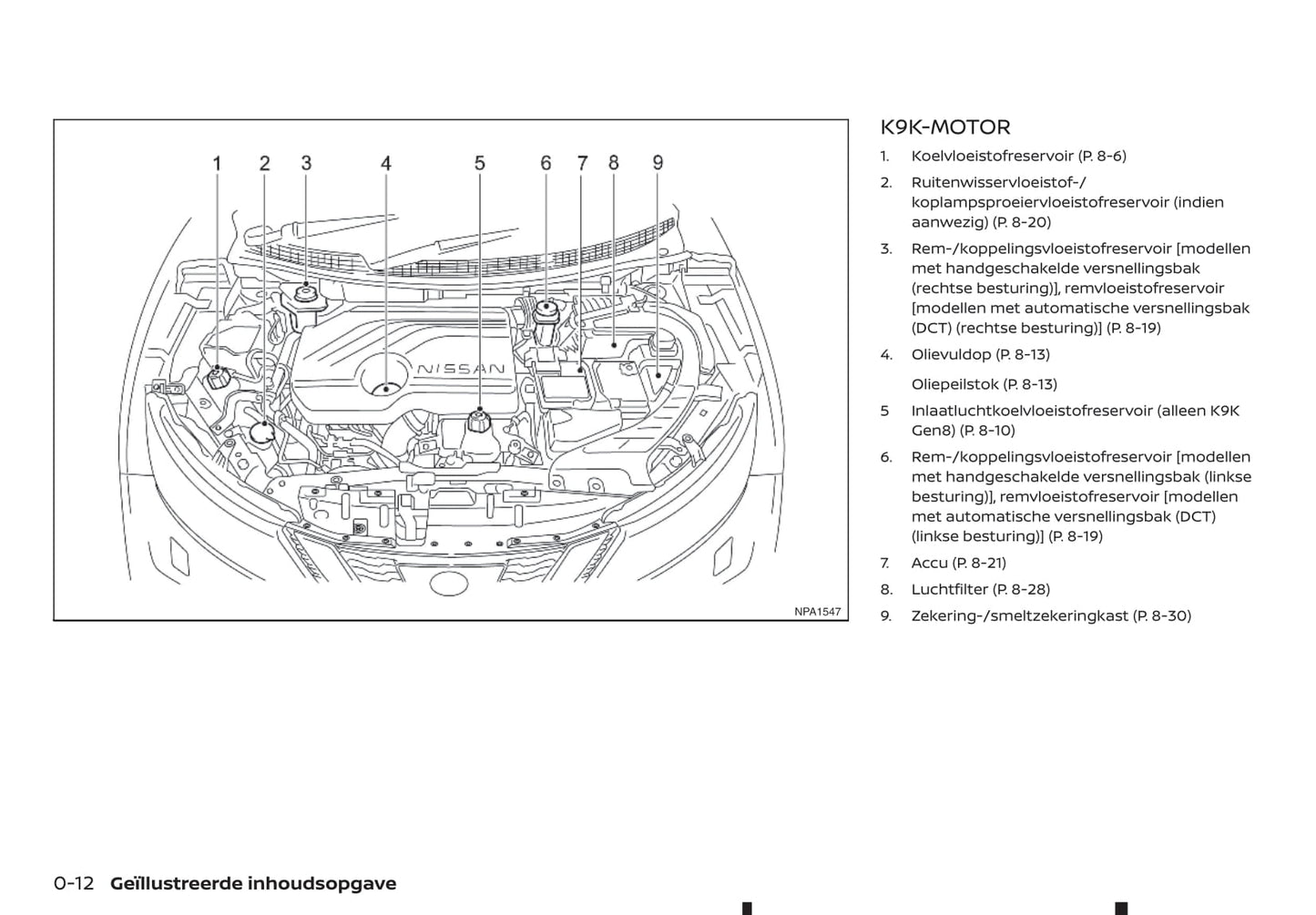 2019-2021 Nissan Qashqai Bedienungsanleitung | Niederländisch