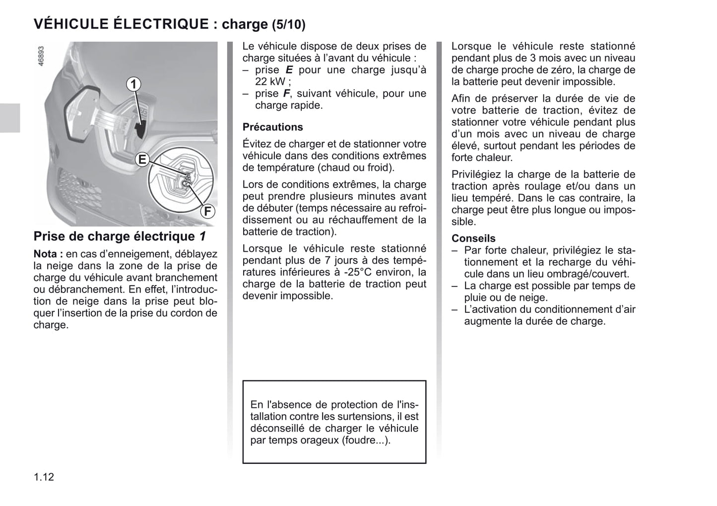 2019-2020 Renault Zoe Owner's Manual | French