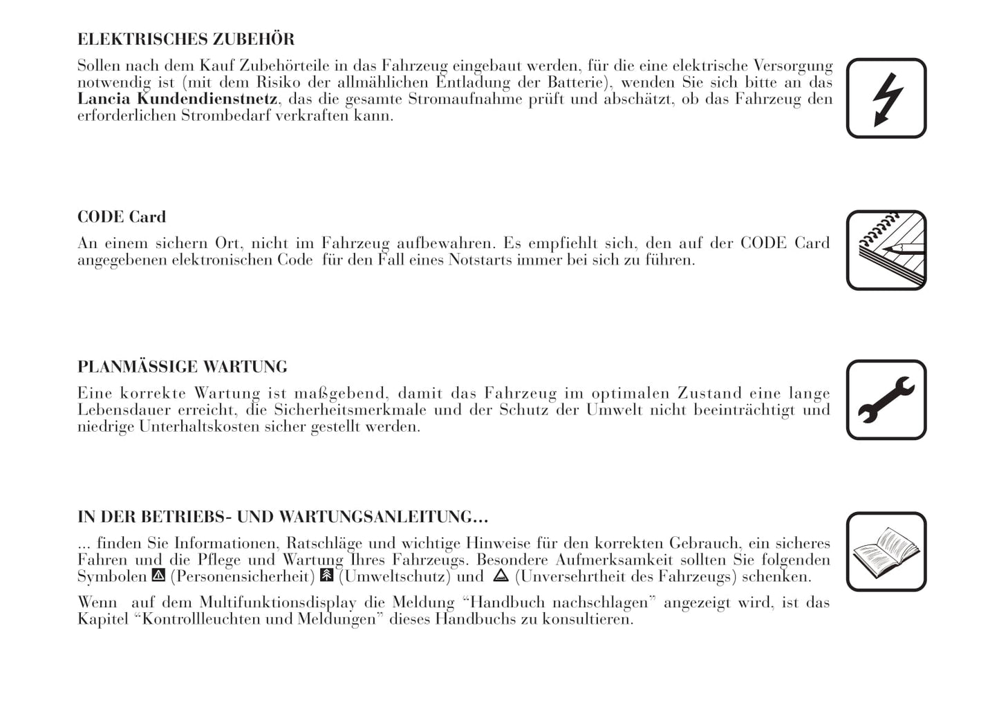 2004-2008 Lanica Musa Manuel du propriétaire | Allemand