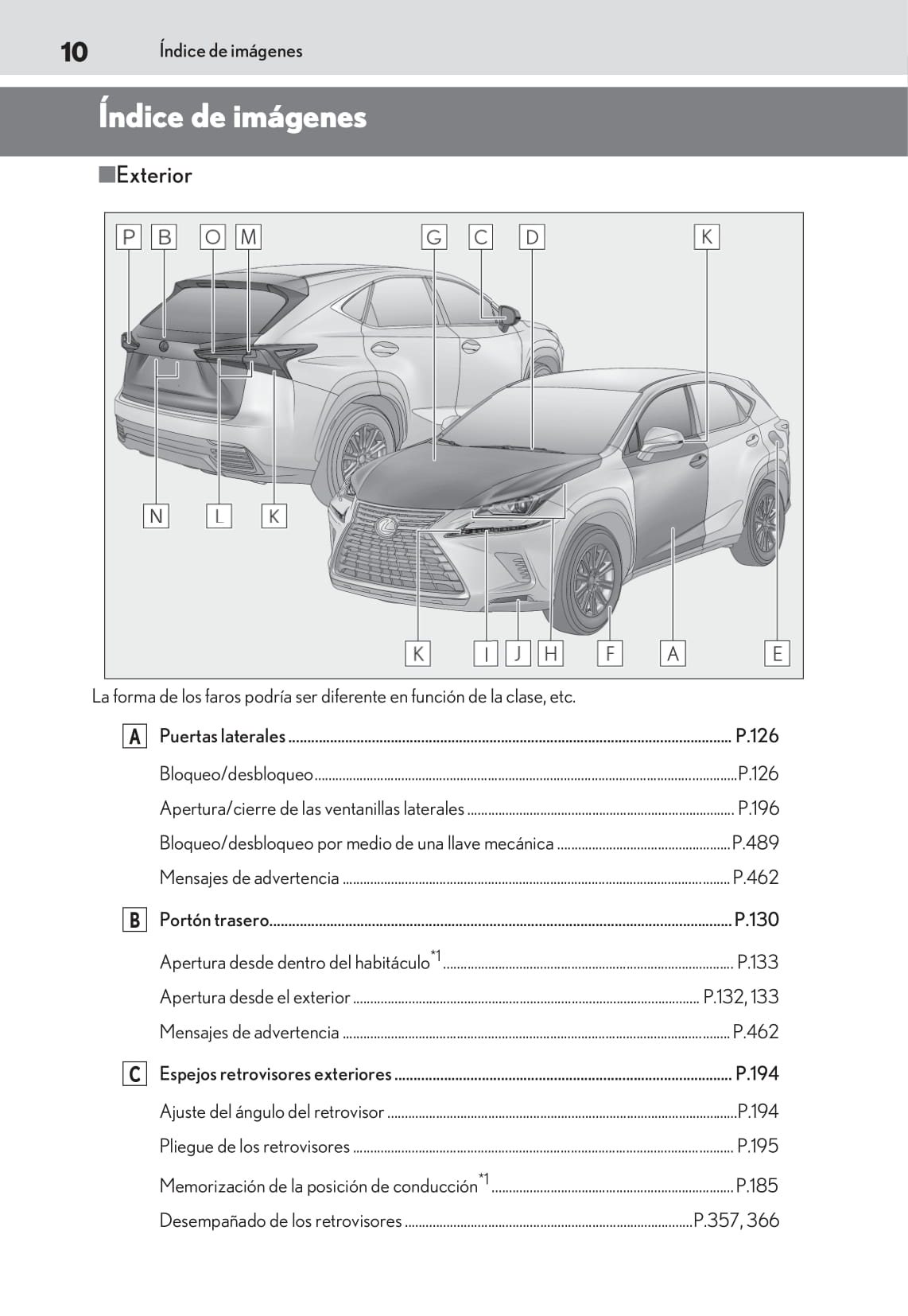 2018-2019 Lexus NX 300h Bedienungsanleitung | Spanisch