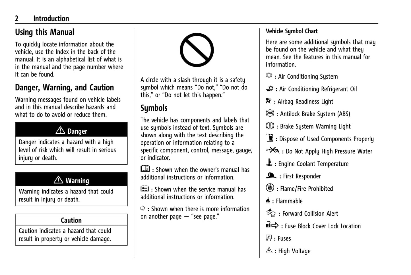 2021 Chevrolet Camaro Owner's Manual | English