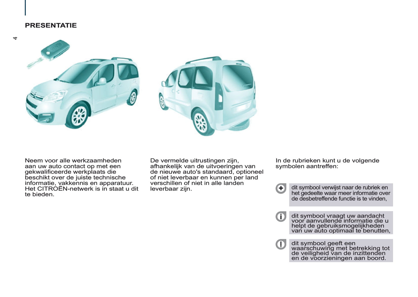 2016-2017 Citroën Berlingo Multispace Gebruikershandleiding | Nederlands