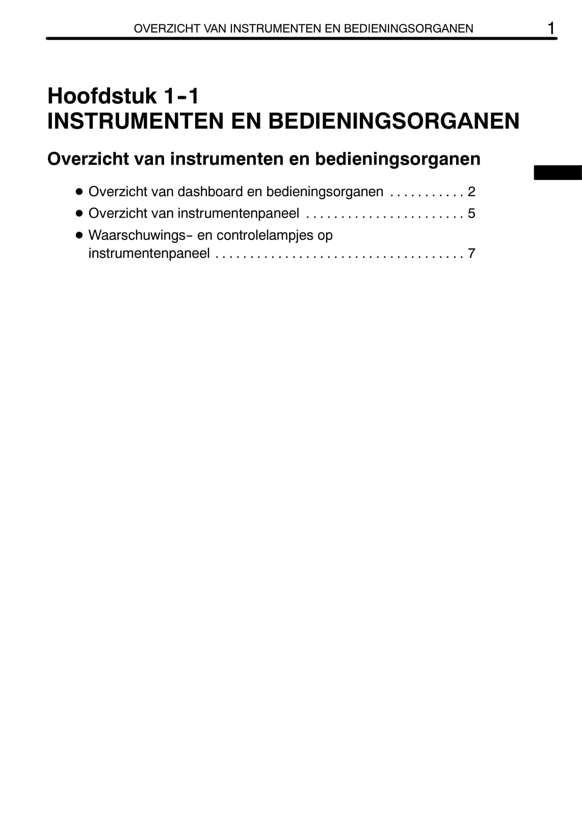 2005-2006 Toyota Yaris Gebruikershandleiding | Nederlands