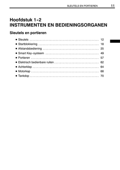 2005-2006 Toyota Yaris Gebruikershandleiding | Nederlands