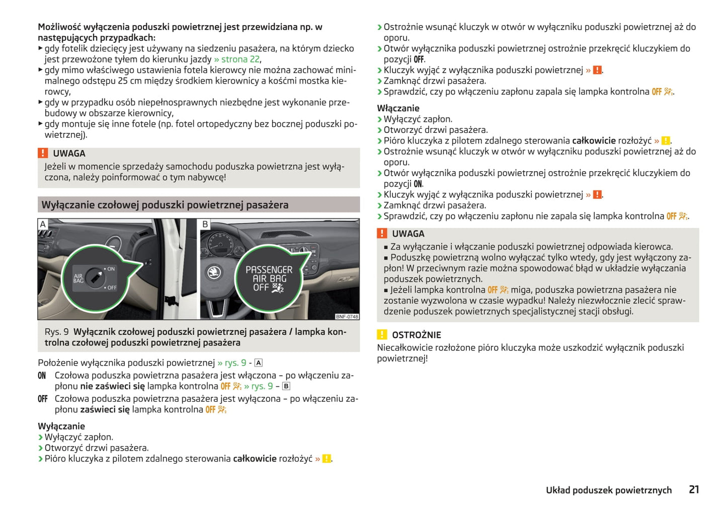 2016-2017 Skoda Citigo Owner's Manual | Polish