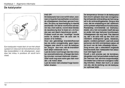 1999-2002 Daihatsu Move Gebruikershandleiding | Nederlands