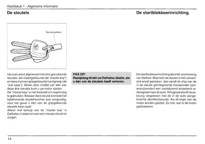 1999-2002 Daihatsu Move Gebruikershandleiding | Nederlands