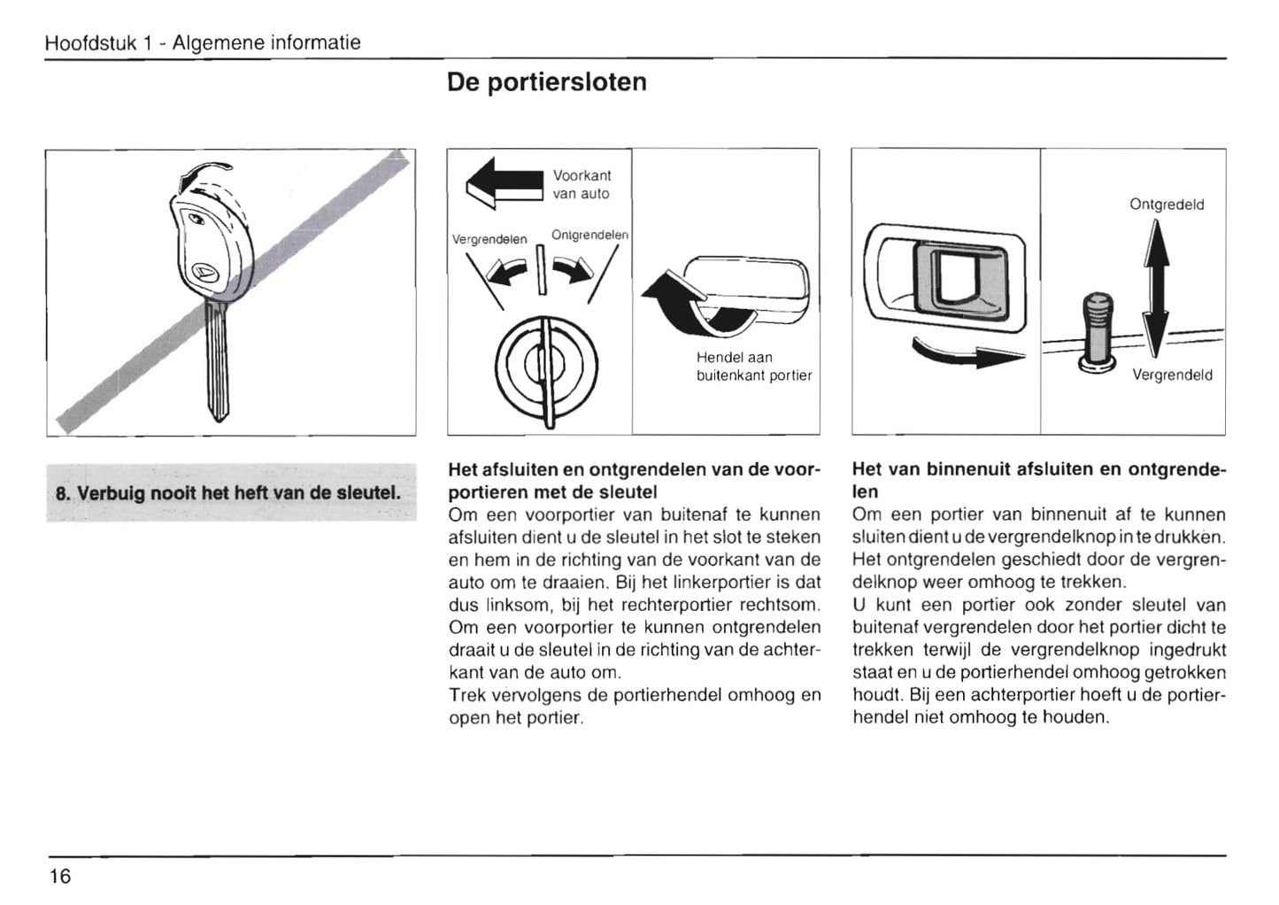 1999-2002 Daihatsu Move Gebruikershandleiding | Nederlands