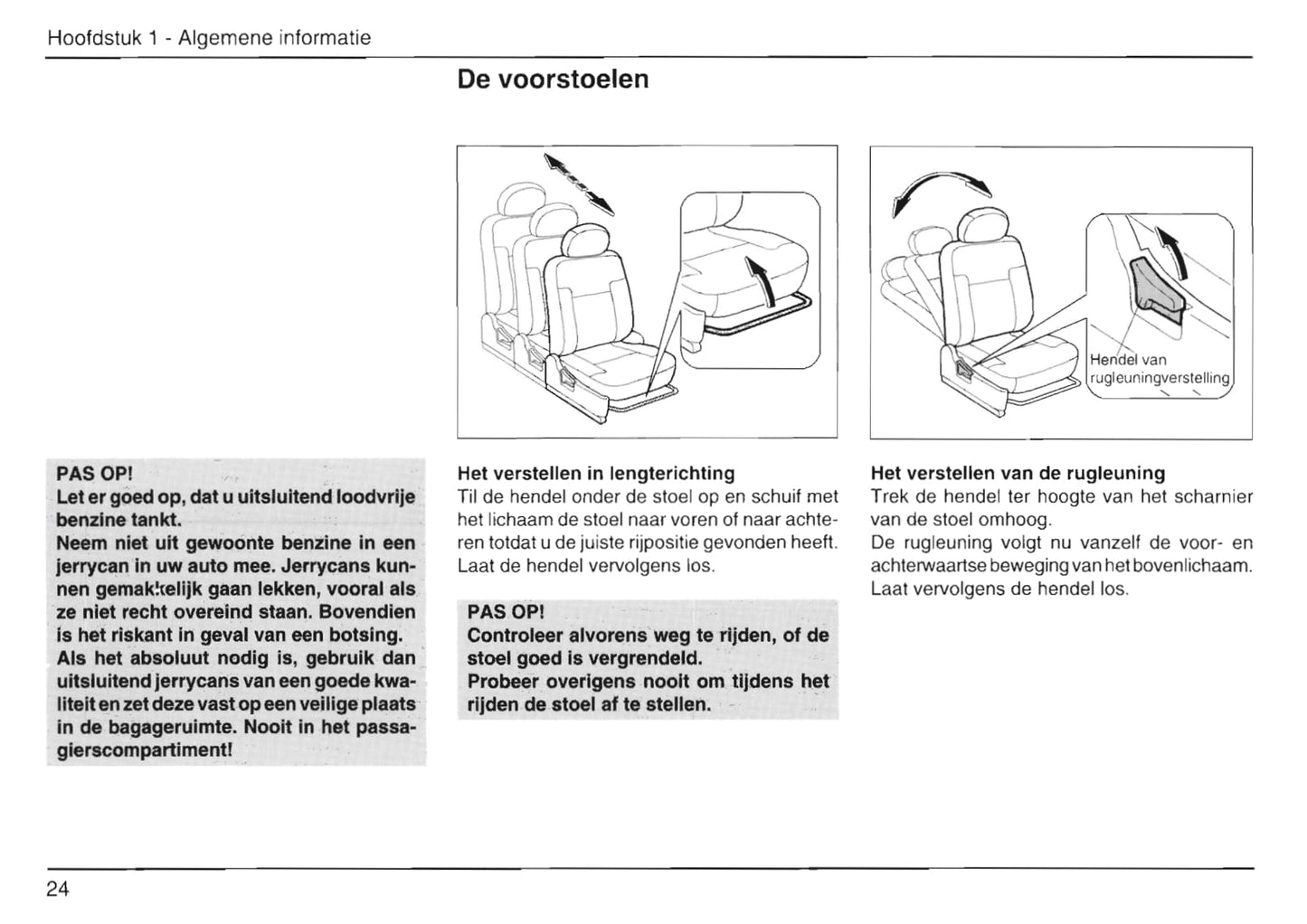 1999-2002 Daihatsu Move Gebruikershandleiding | Nederlands