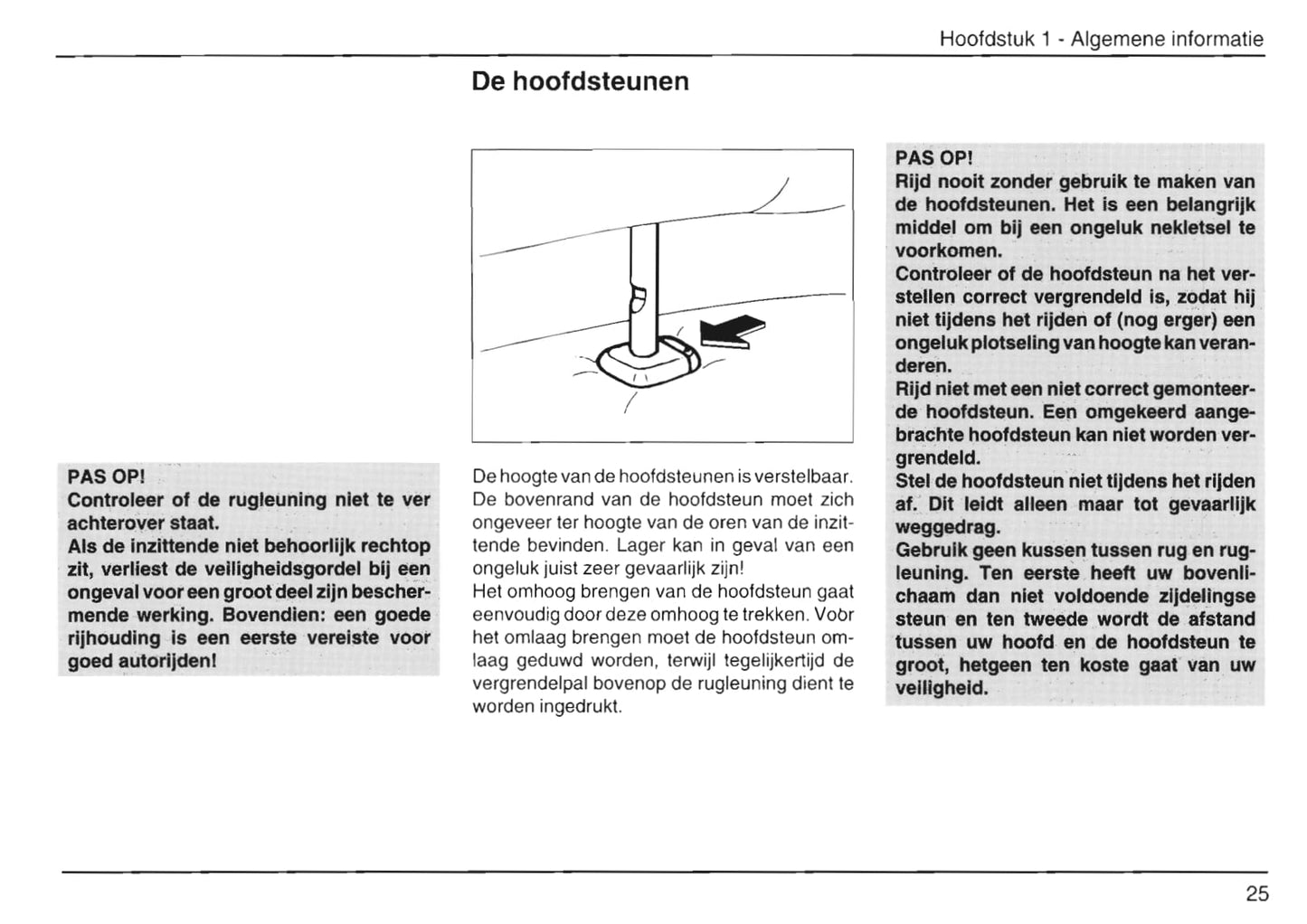 1999-2002 Daihatsu Move Gebruikershandleiding | Nederlands