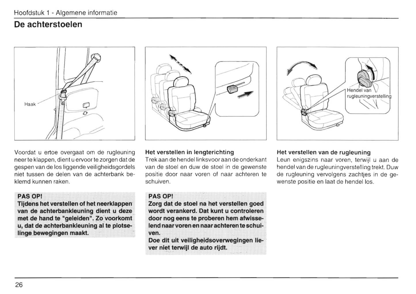 1999-2002 Daihatsu Move Gebruikershandleiding | Nederlands