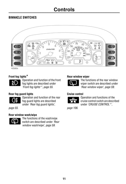 2000-2001 Land Rover Discovery 2 Gebruikershandleiding | Engels