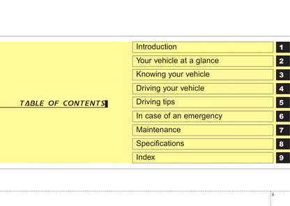 2005-2006 Kia Spectra Gebruikershandleiding | Engels