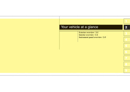 2005-2006 Kia Spectra Gebruikershandleiding | Engels