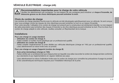 2016-2017 Renault Zoe Owner's Manual | French