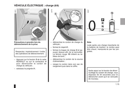 2016-2017 Renault Zoe Owner's Manual | French