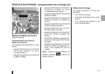 2016-2017 Renault Zoe Owner's Manual | French