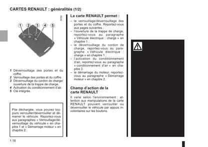 2016-2017 Renault Zoe Owner's Manual | French