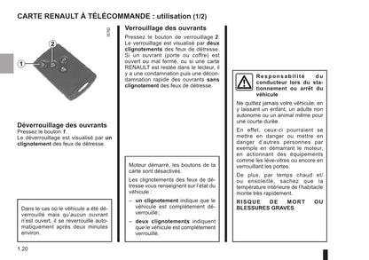 2016-2017 Renault Zoe Owner's Manual | French