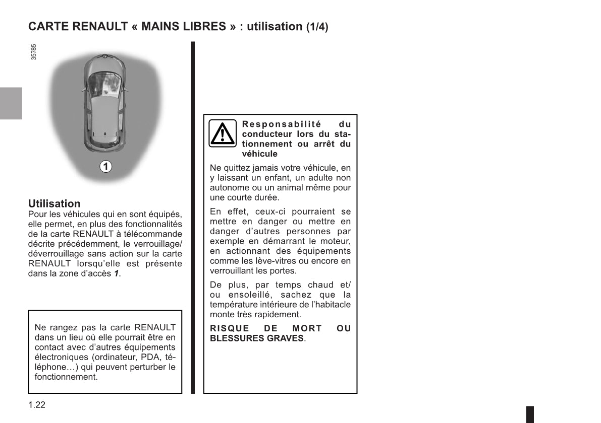 2016-2017 Renault Zoe Owner's Manual | French