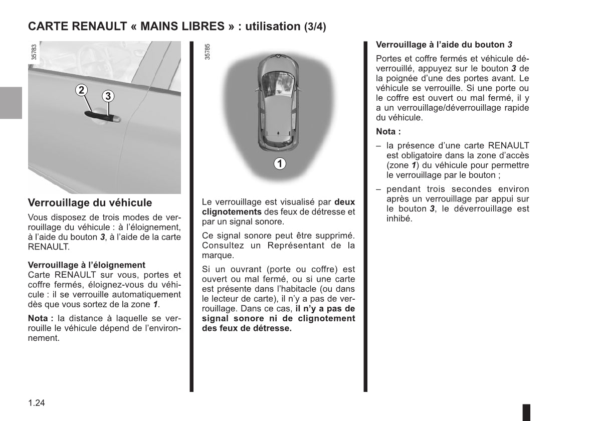 2016-2017 Renault Zoe Owner's Manual | French