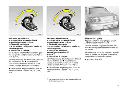 1999-2003 Opel Omega Manuel du propriétaire | Allemand