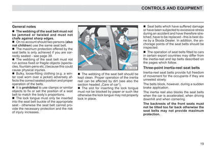 2003-2004 Skoda Octavia Owner's Manual | English