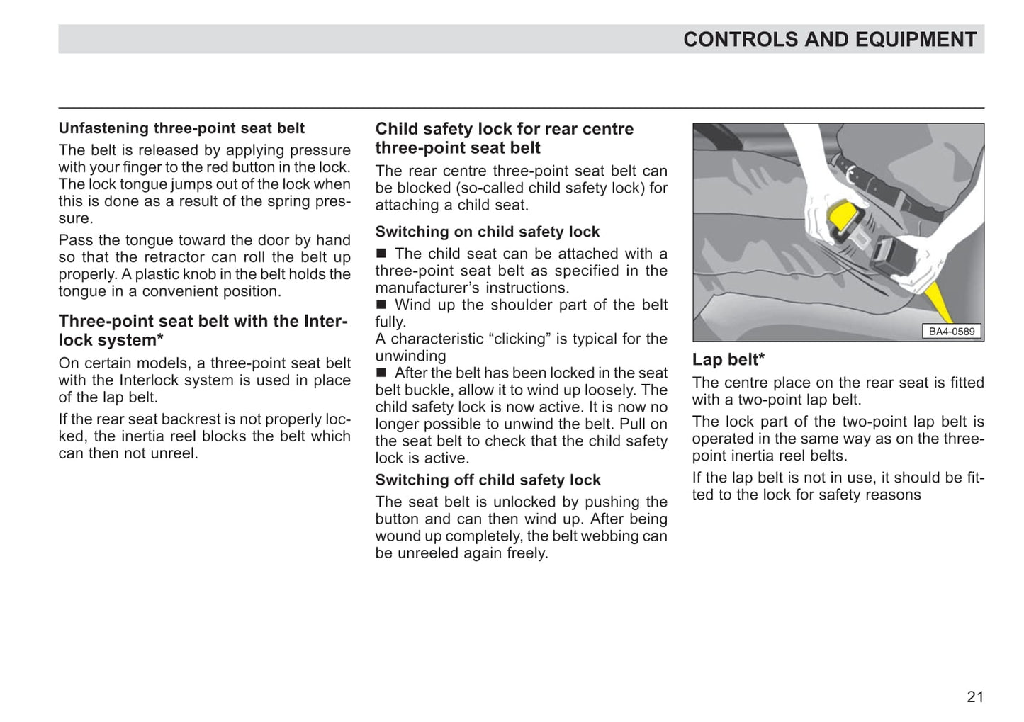 2003-2004 Skoda Octavia Owner's Manual | English