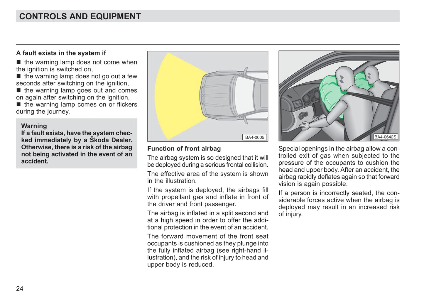 2003-2004 Skoda Octavia Owner's Manual | English