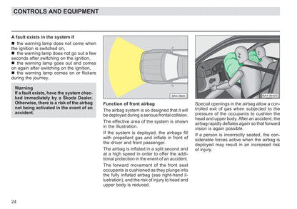 2003-2004 Skoda Octavia Owner's Manual | English