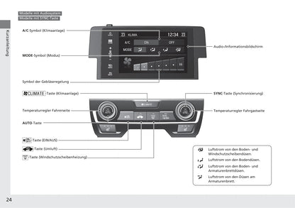 2018-2019 Honda Civic Type-R Owner's Manual | German