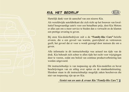 2012-2013 Kia Cee'd Gebruikershandleiding | Nederlands