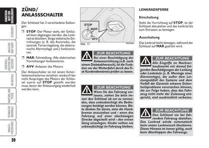 2006-2007 Fiat Stilo Manuel du propriétaire | Allemand