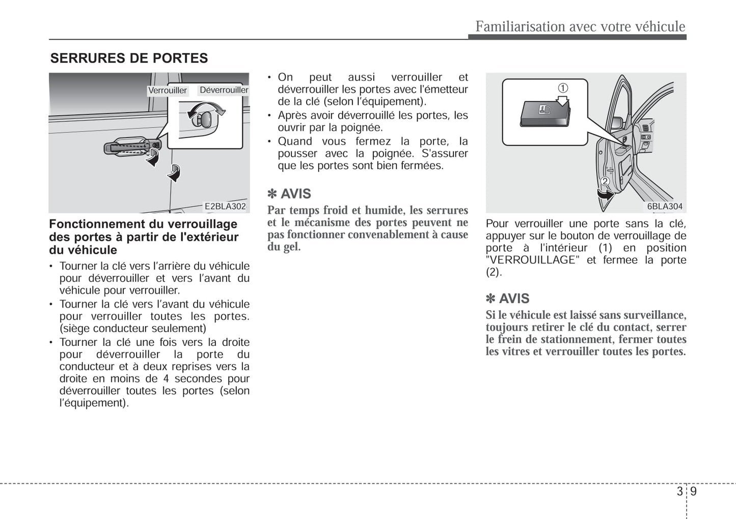 2006-2009 Kia Sorento Manuel du propriétaire | Français