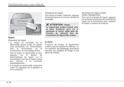 2006-2009 Kia Sorento Manuel du propriétaire | Français