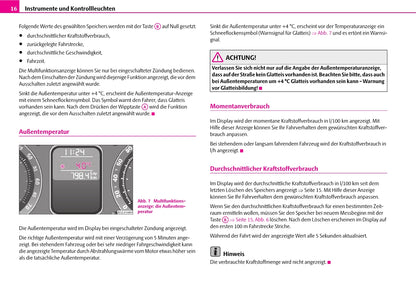 2007-2008 Skoda Octavia Owner's Manual | German