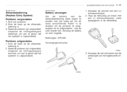 2002-2003 Hyundai Getz Gebruikershandleiding | Nederlands