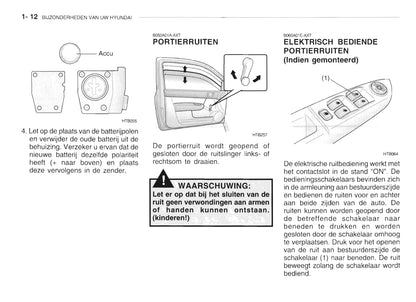 2002-2003 Hyundai Getz Gebruikershandleiding | Nederlands