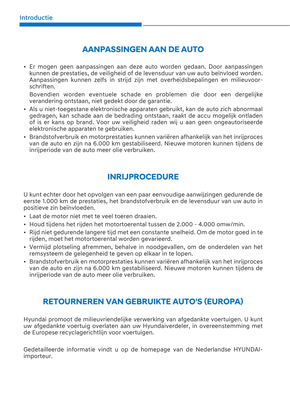 2021-2022 Hyundai i20/i20 N-Line/Bayon Owner's Manual | Dutch