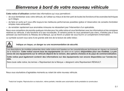 2010-2013 Renault Latitude Manuel du propriétaire | Français