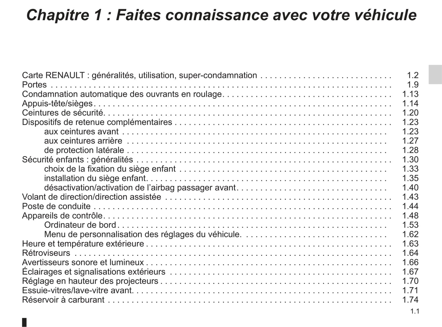 2010-2013 Renault Latitude Manuel du propriétaire | Français