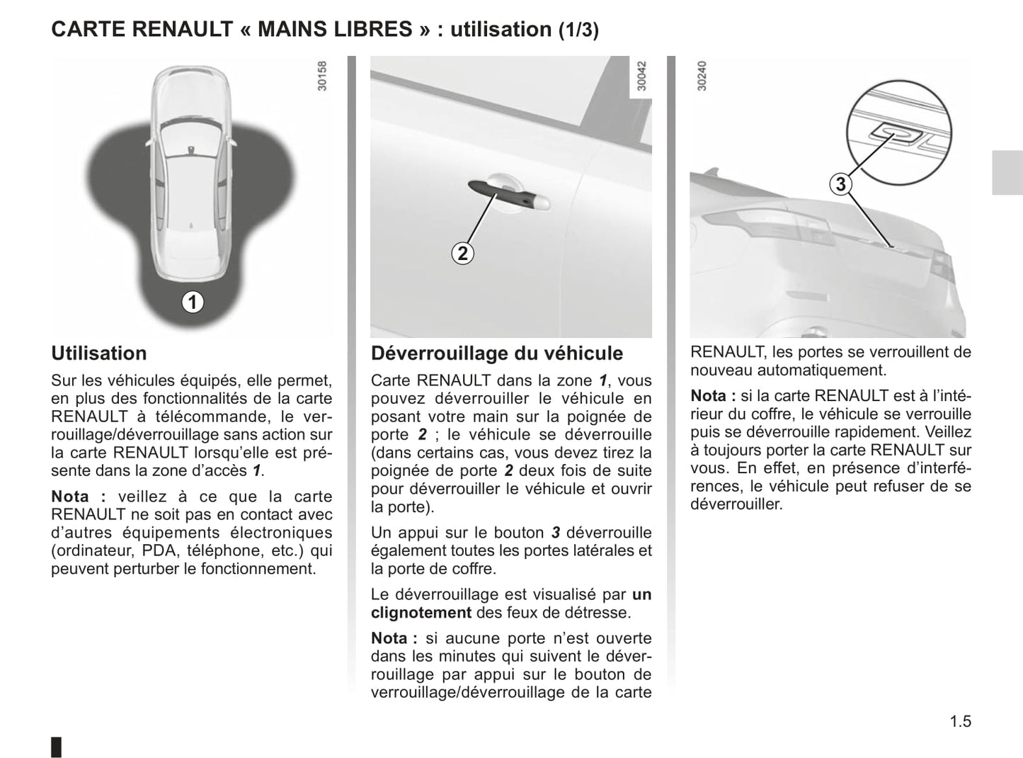 2010-2013 Renault Latitude Manuel du propriétaire | Français