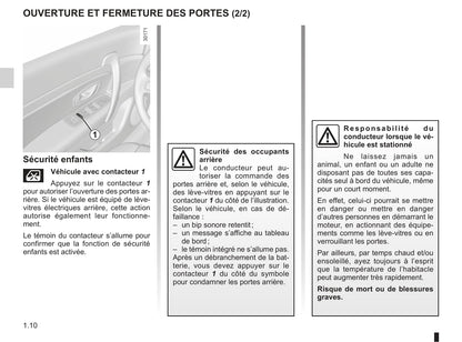 2010-2013 Renault Latitude Manuel du propriétaire | Français