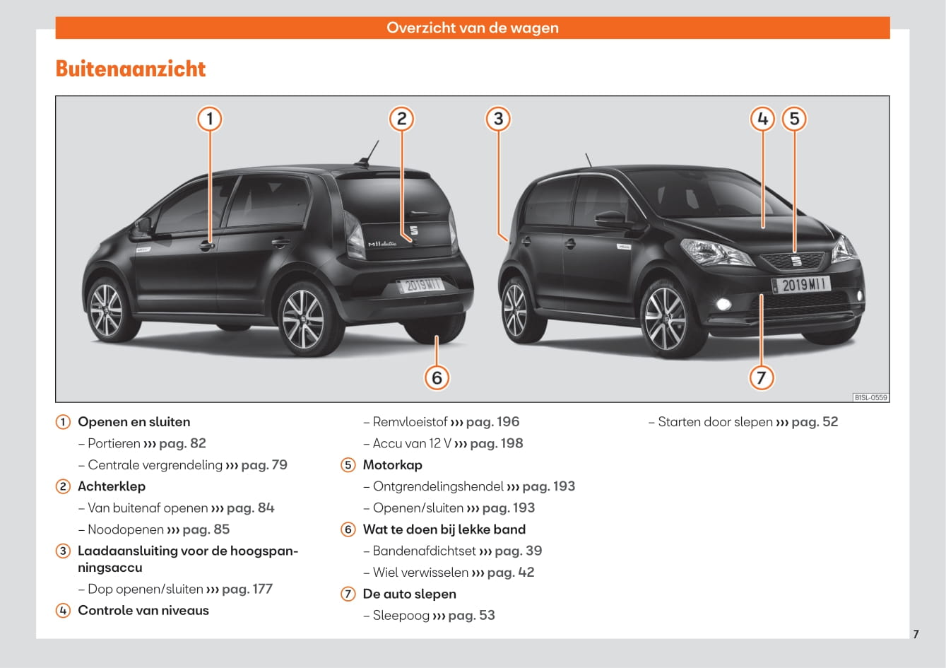 2019-2023 Seat Mii Bedienungsanleitung | Niederländisch