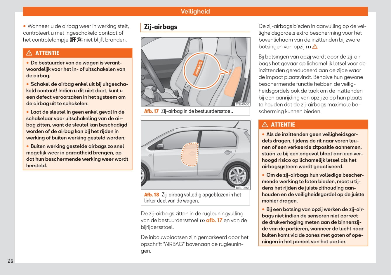 2019-2023 Seat Mii Bedienungsanleitung | Niederländisch