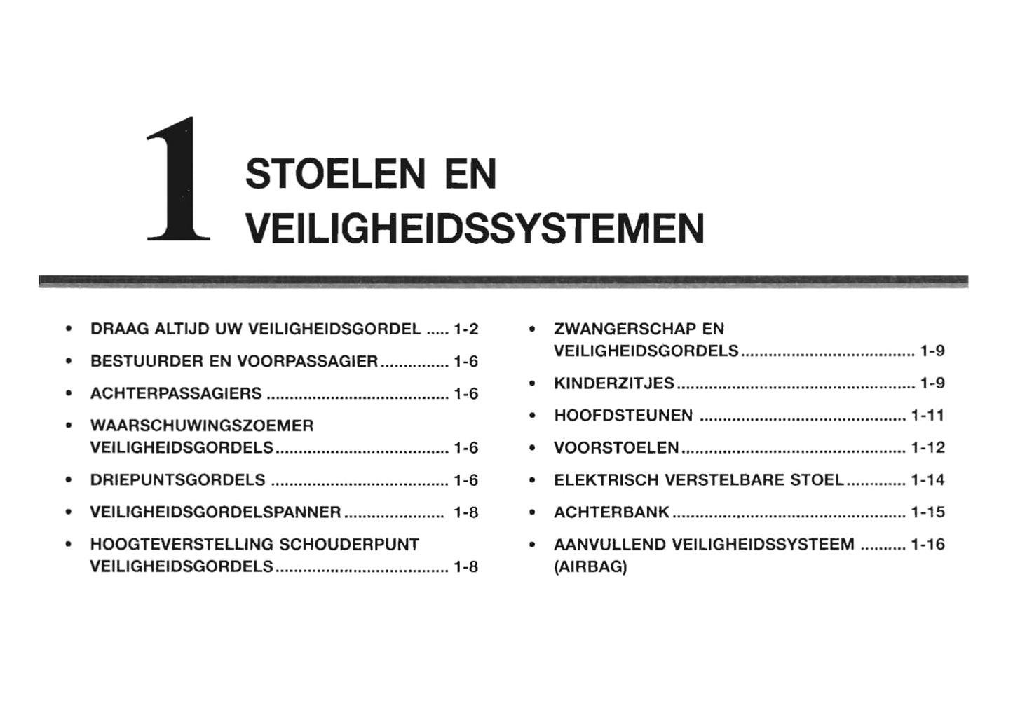 2000-2006 Daewoo Evanda Bedienungsanleitung | Niederländisch